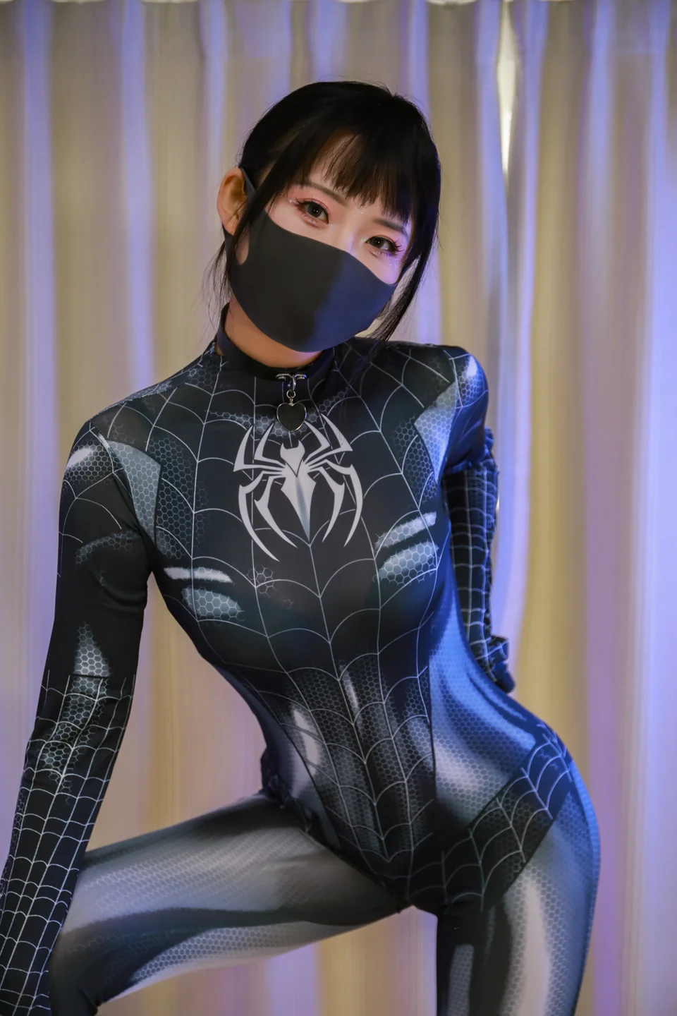 李佳 - No.013 黑蜘蛛制服 [52P-240MB]